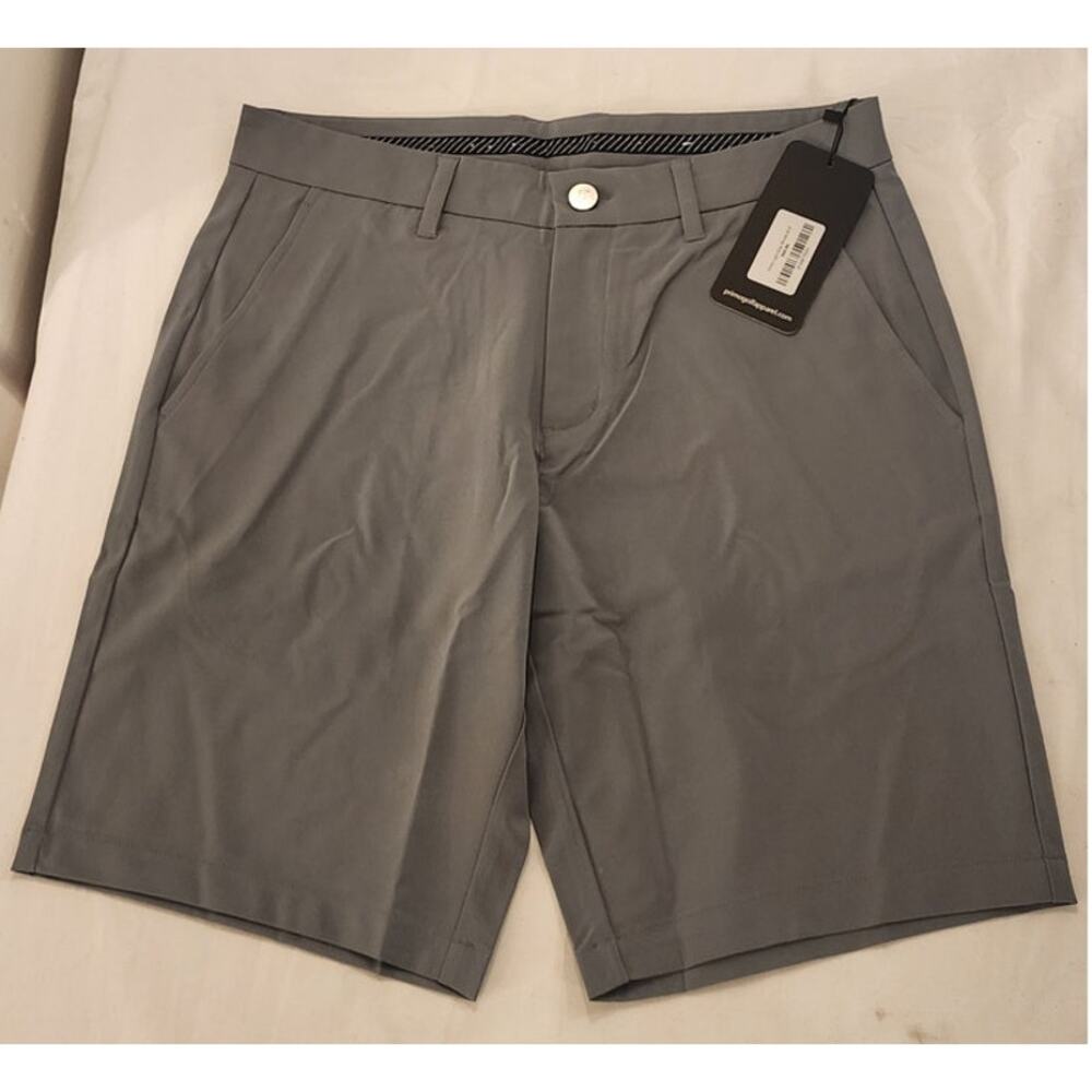 Primo Light Gray Golf Shorts 32 NWT in Original Bag